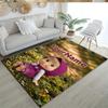 Masha Bear Customized Name Area Rug Design for Balcony Entryway Game Room Hallway Antislip Carpet Office home decor Spiritual Gift