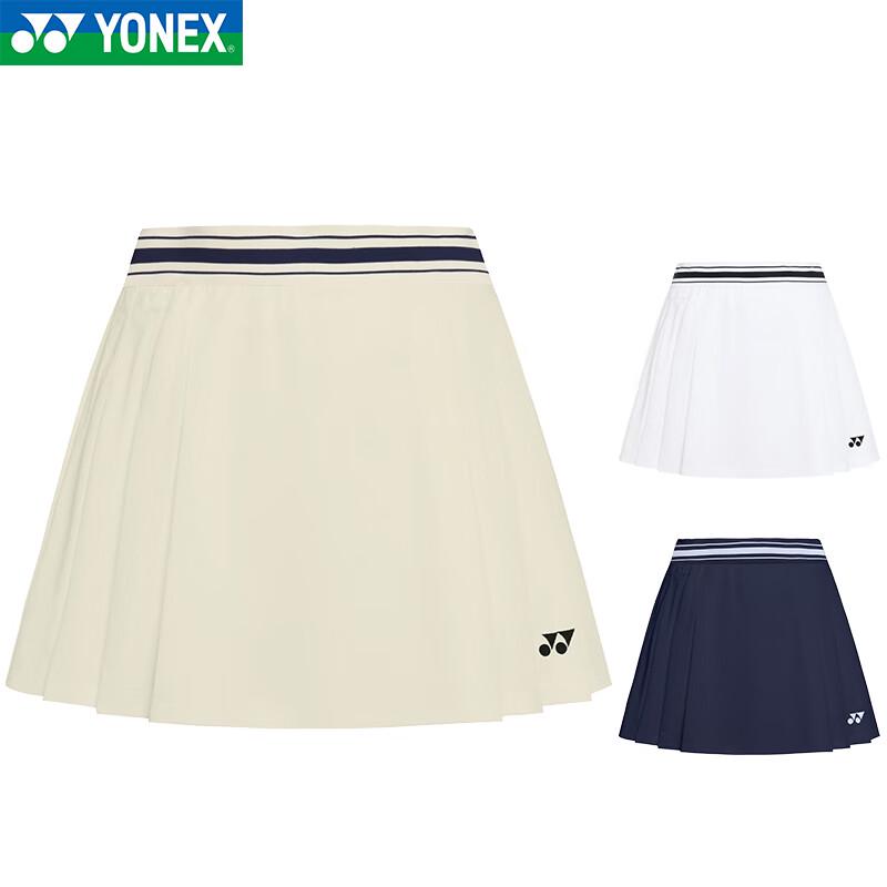 YONEX Damen Atmungsaktiver Schnelltrocknender Plissee-Badmintonrock