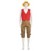 One Piece Live Action Season 2 Cosplay Costume, Luffy Zoro Full Set Halloween Outfit
