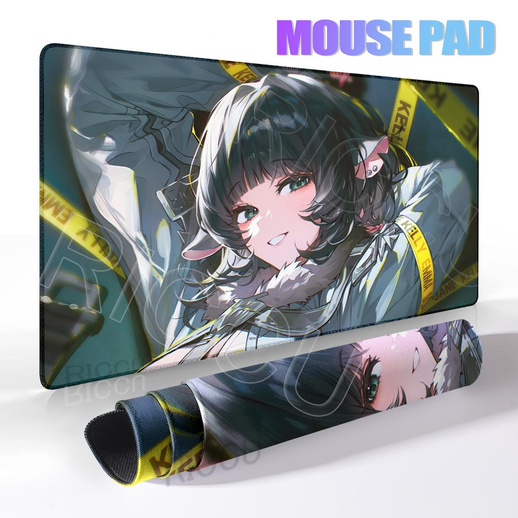 Zenless Zone Zero New Cute Extended Mouse Pad MousePad Desk Mat Keyboard Mat Anime Girl Pc Anti-slip Rubber Game Accessories