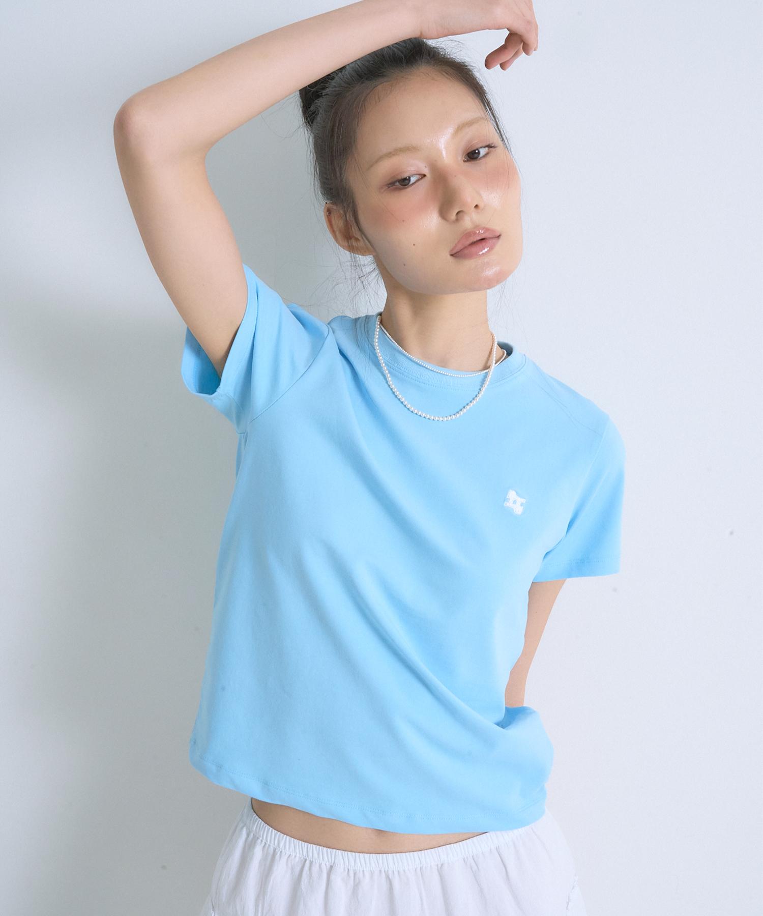 Episode Untitled Wing Graphic Crop Top Sky Blue Sky Blue/Sky Blue