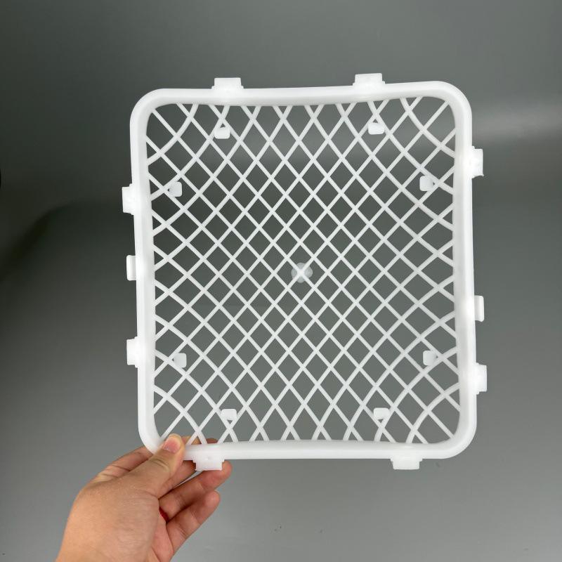 

Caged Homing Pigeons Plastic Egg Nest | Square Mesh Basin for Laying Birds