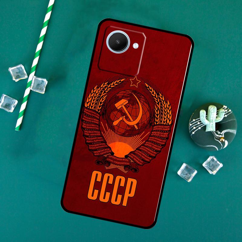

Vintage USSR CCCP For Realme 15 14 13 12 11 10 Pro Plus C65 C67 C63 C61 C55 C51 C53 C35 C75 GT6 GT7 Pro Case Realme 10 Pro Plus