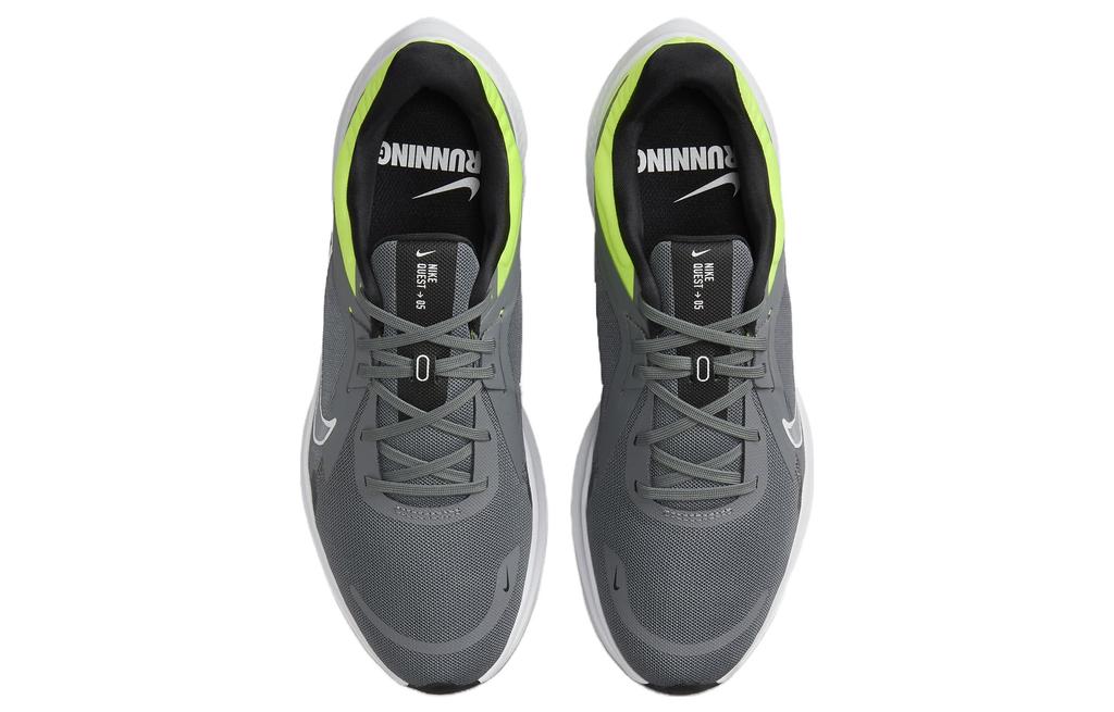 Nike Quest 5 Smoke Grey Volt Black White DD0204-010