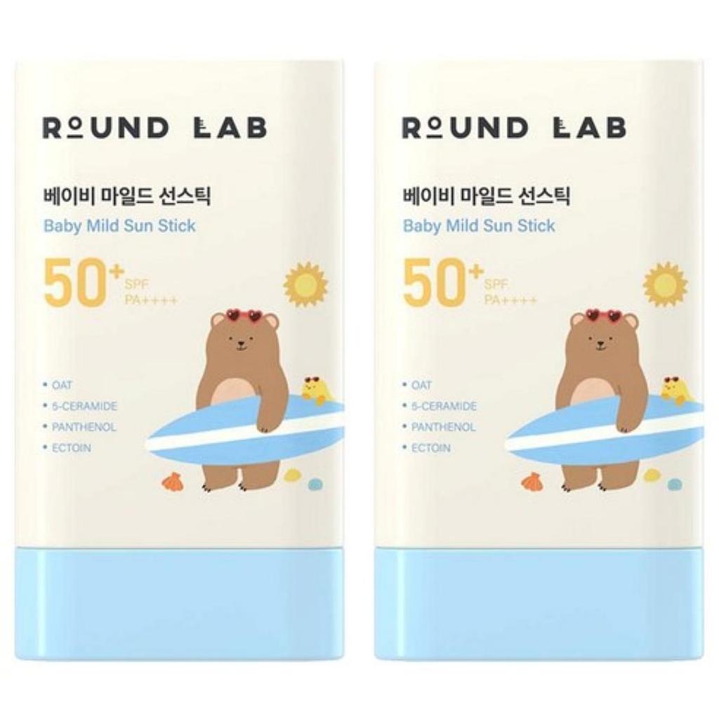 ROUND LAB Baby Mild Sun Stick SPF50+ PA++++ Gentle UV Protection 21g