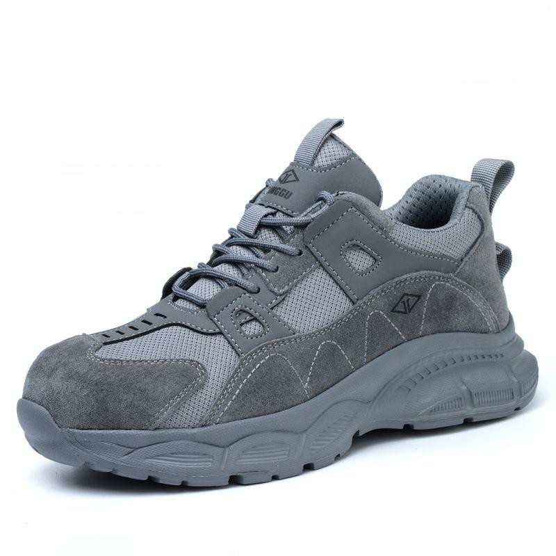 

Легке робоче захисне взуття Жінки Чоловіки Дихаючі захисні робочі кросівки Взуття зі сталевим носком Непорушні захисні черевики 36