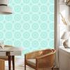 Beautiful turquoise wallpaper for living room and bedroom 50x1000
