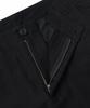 MUSINSA STANDARD Back Satin Tapered Officer Pants [Black]