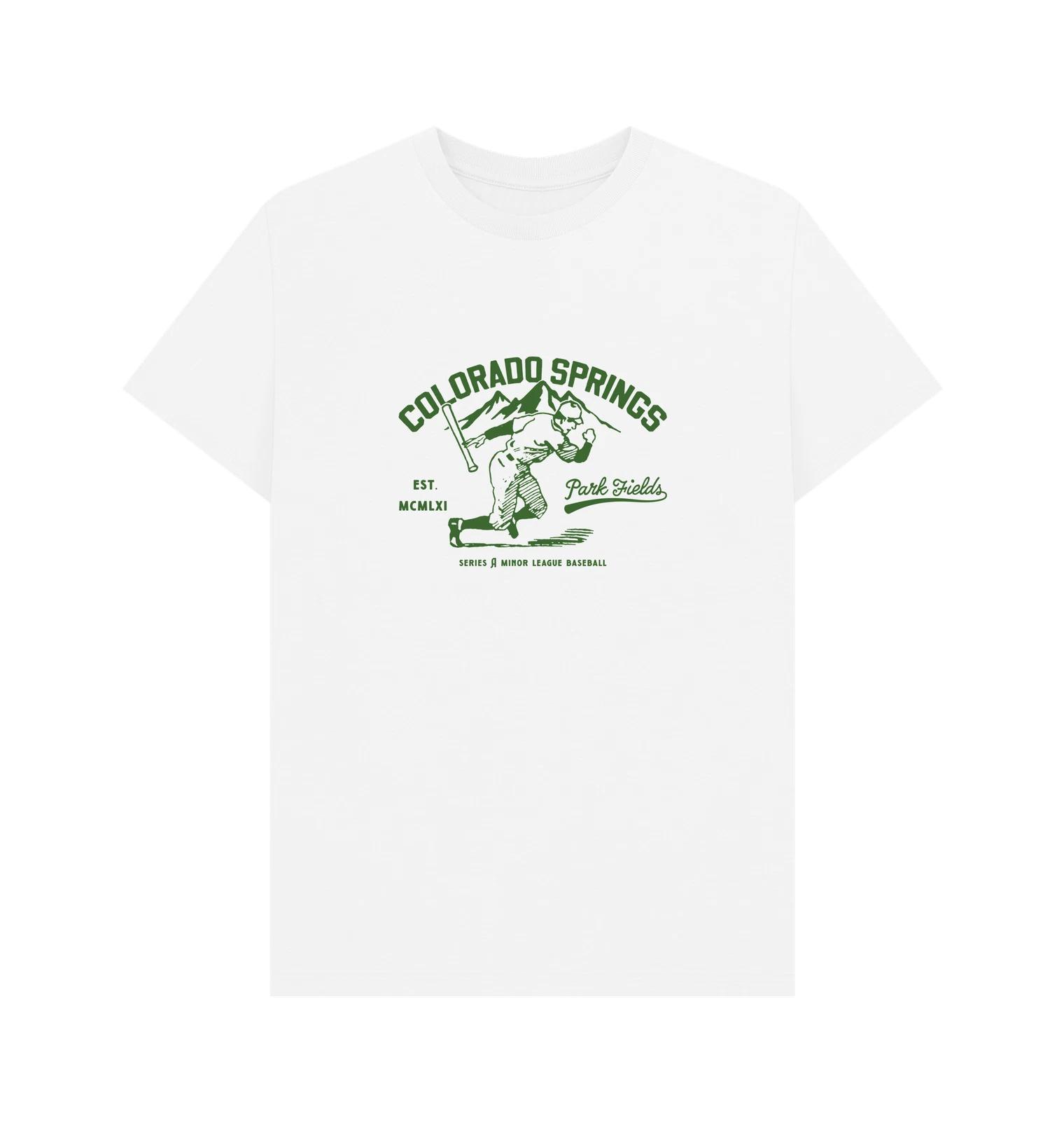 

PREMIUM OFFICIAL Park Fields Colorado Springs Unisex White T-Shirt 2XL