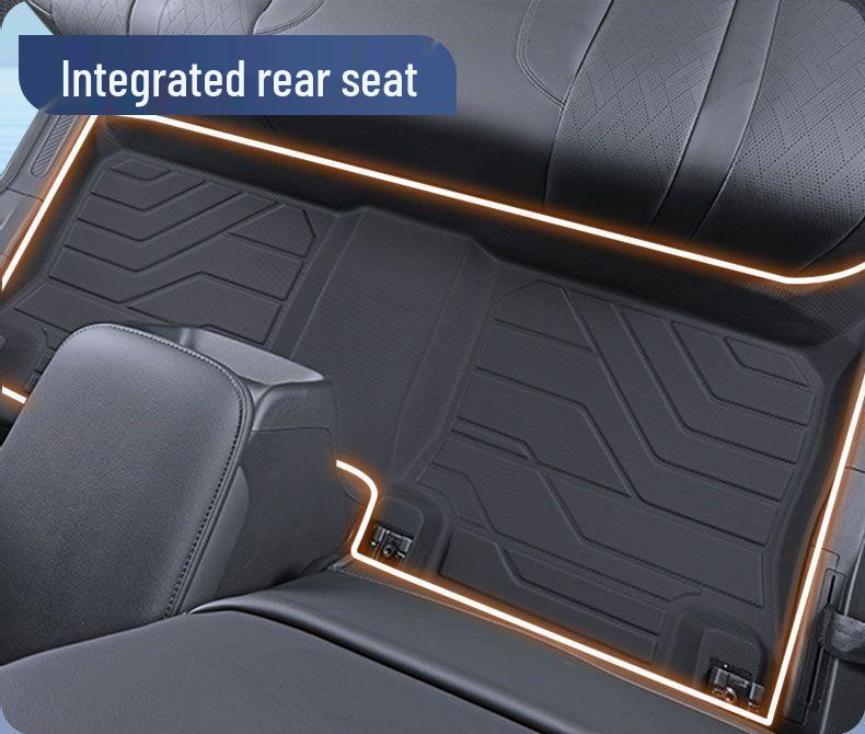 Cadillac CT5 TPE Floor Mats Set: Full Coverage Foot & Trunk Mats