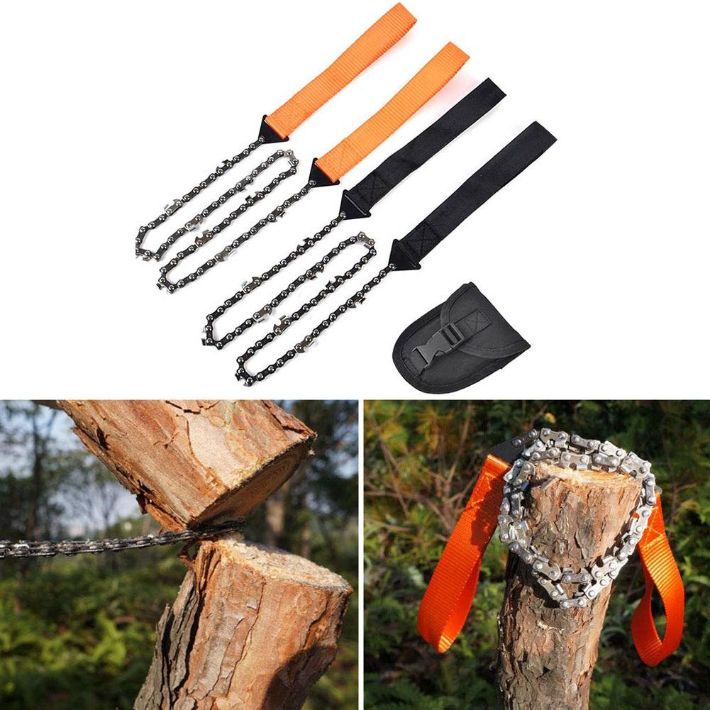 Hand-drawn Wire Saw Field Mountaineering Life-Saving Chain Saw Tool Multi-function Saw Chain Pocket Chain Saw