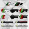 1Pc Zinc Alloy S R Sport Badge Car Body Trunk Emblem 3D Grille Sticker For F-Type F-Pace S-Type XFR XE XF XJ XK XJR XFR XEL XJS XJ6