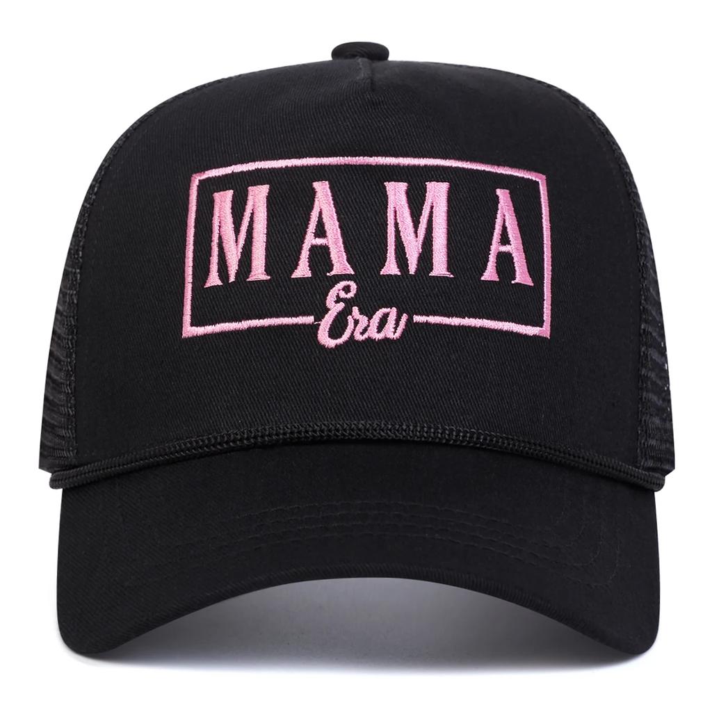 Net Baseball Stitching Stitched Embroidered Alphabet Era Mama Neutral Gender Women Men For Caps Spring Summer Outdoor Adjustable Casual Hats