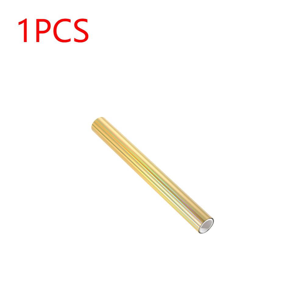 Foil Paper 19.3cmx5m Holographic Heat Transfer Foil Roll Hot Stamping Foil Paper Holographic Heat Transfer DIY Crafts