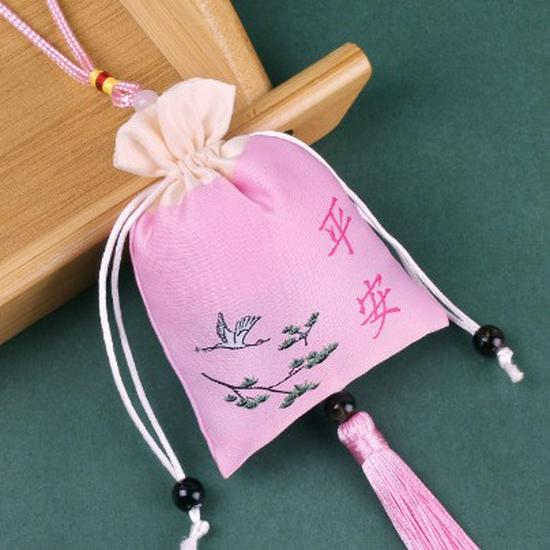 Custom Duanwu Omamori Embroidered Sachet Bag for Double Ninth Festival