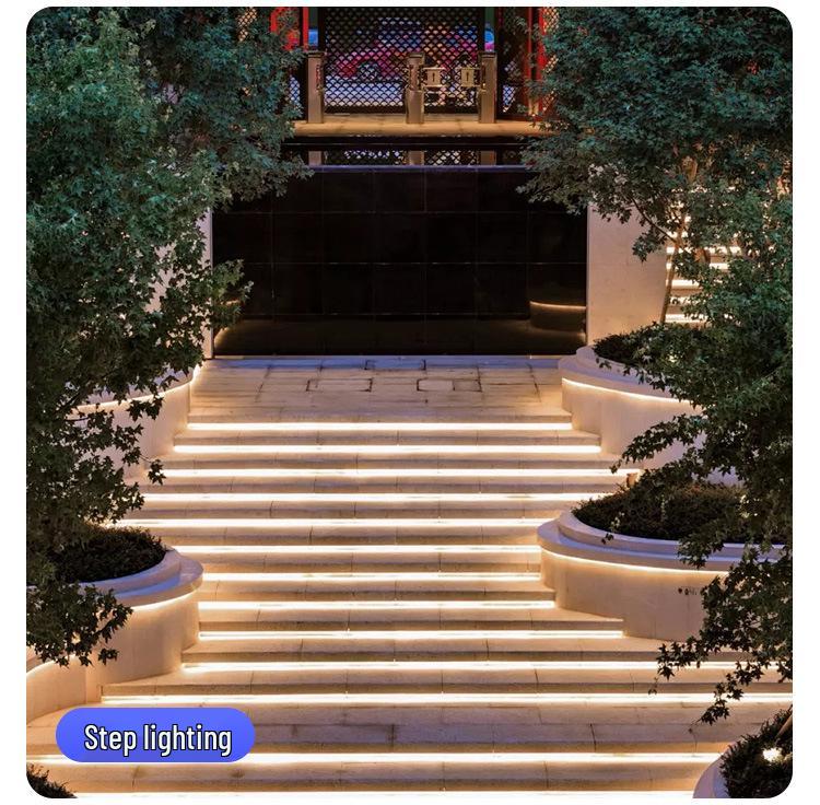 Solar LED Outdoor Waterproof Strip Lights for Gardens and Pathways