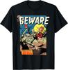 Classic Horror Movie Merch Halloween Clothing Zombie Movie Horror Poster Tee Vintage Comic Book Graphic T-Shirt