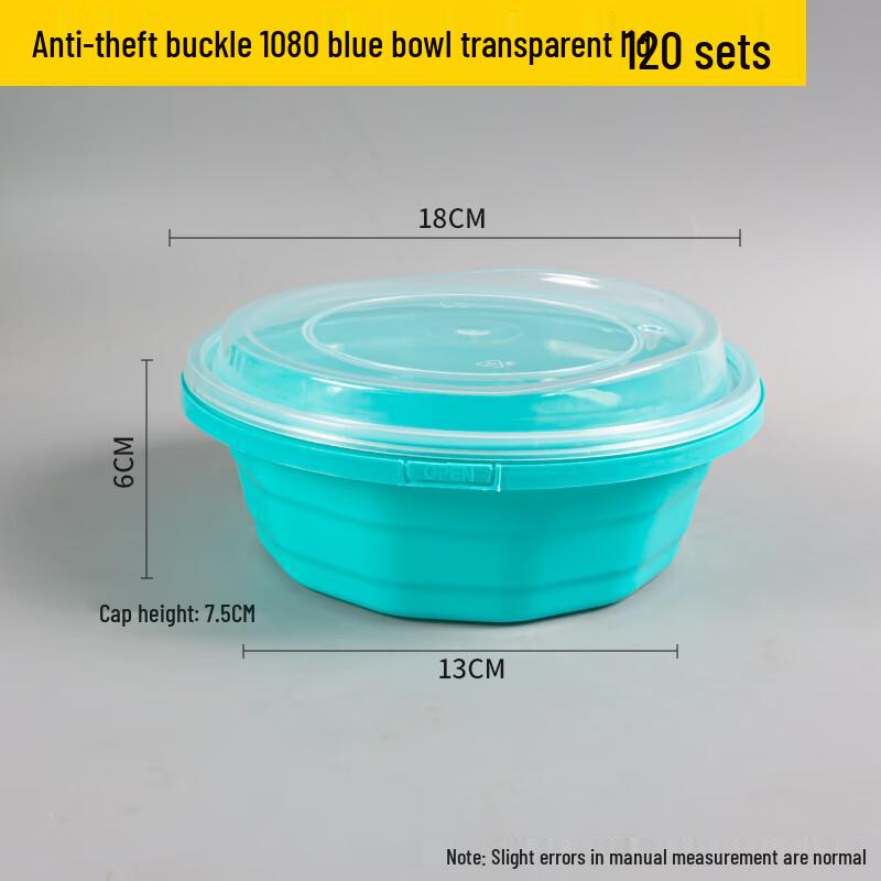 

Tianyajing Disposable Round Plastic Takeout Containers with Lids