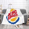 NUOVE Coperte e Plaid Burger King Super Morbide Termiche per Interni ed Esterni per Soggiorno Camera da Letto Viaggio