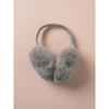 Daiso Soft Fleece Foldable Earmuffs Grey