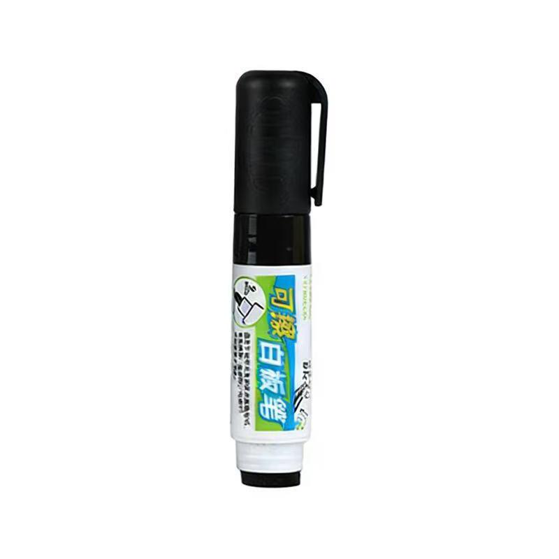 4color Whiteboard Marker With Eraser,2.0mm Nib,Erasable,High-Capacity,Safety,Non-Toxic,Office Meeting Teaching
