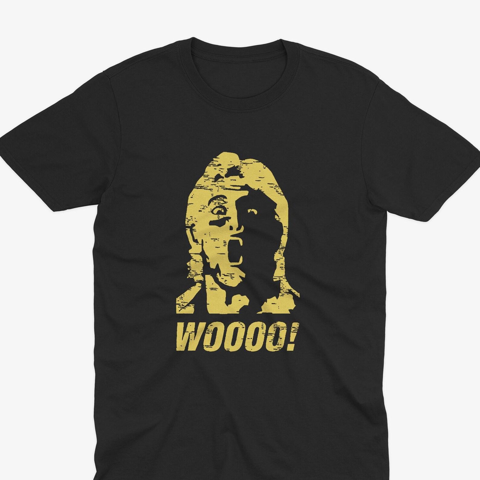 WOOOO! Ric Flair Inspired Tee – Iconic Flair Tribute Shirt, Ric Flair T-Shirt, Ric Flair Woo, Wrestling T-Shirt, Nature Boy T-Shirt XL