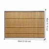 Rustic Bamboo Placemat Lightweight Kitchen Table Mat New Table Protection Mat  Dining Room Layout