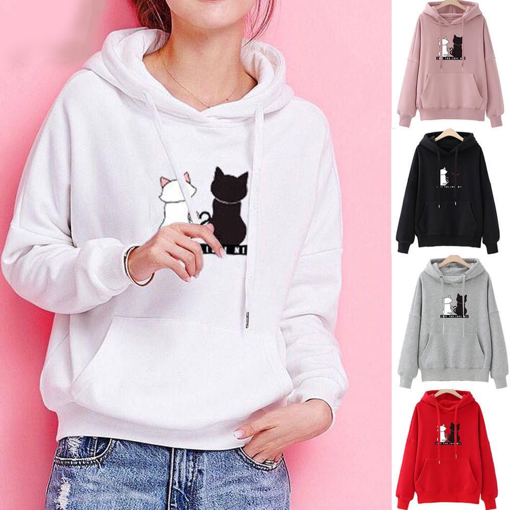 CTAU Womens Hoodie Solid Hoodie Coat Blouse Soft Short Sweatshirt Tops Long Sleeve Outwear Pullover Plush Jacket