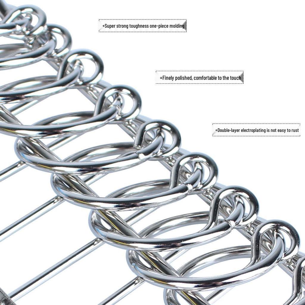 Viral Puzzle: Brain-Teasing Nine-Linked Rings – Fun Gift for Adults & Kids