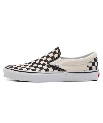 Vans Classic Slip-On - (Checkerboard) Black:White / Vn000Eyebww1
