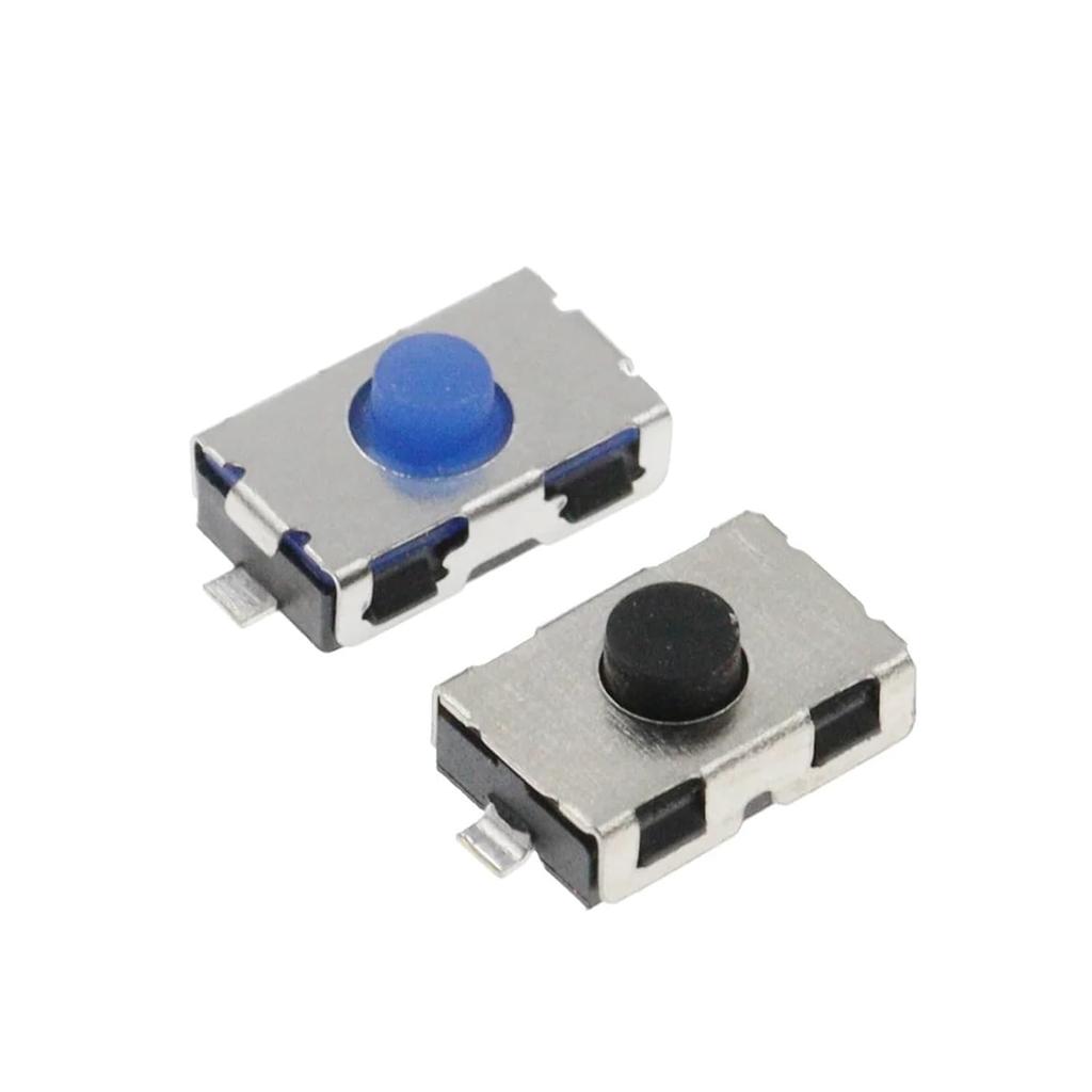 10PCS 3X6X2.5MM NO Micro Switch Normally Closed 3X6 SMD Touch Silica Gel Button Keys Interrupteur 4 * 6 NC Soft Button SMD 3 * 6 * 2.5(Normally