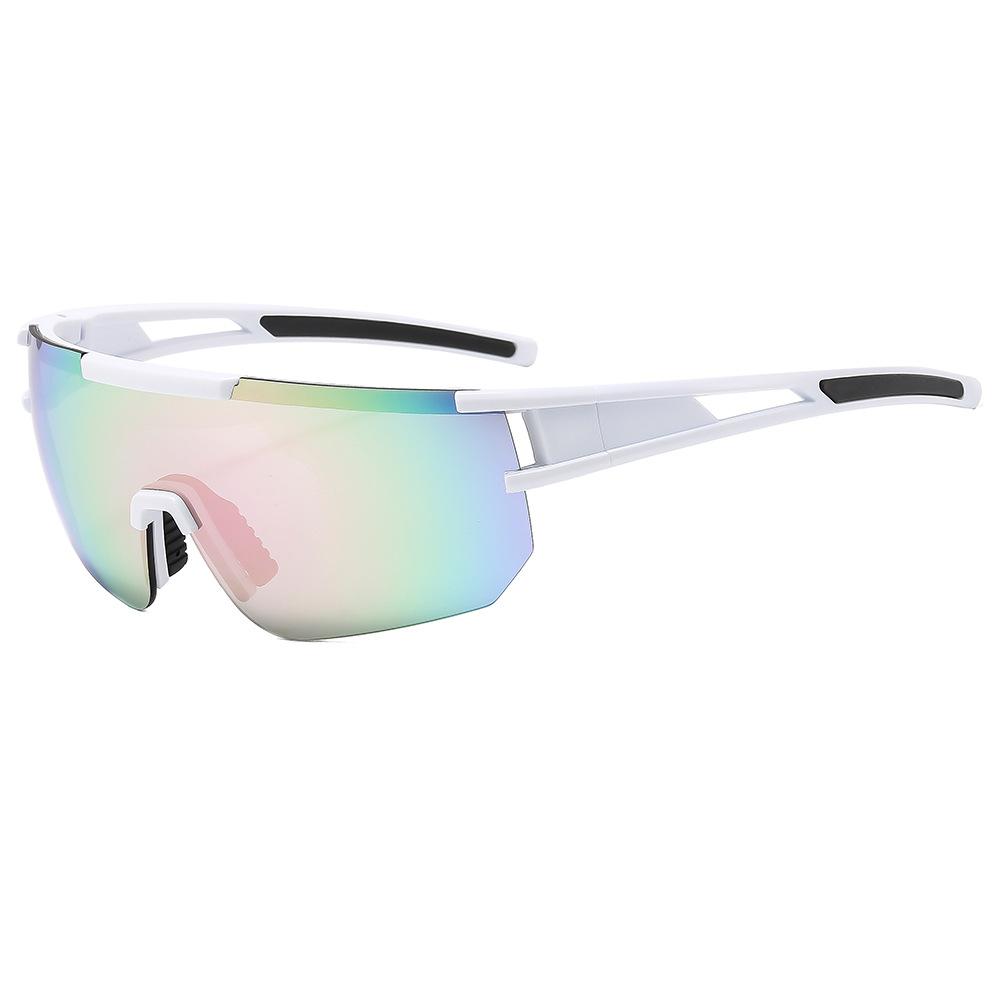 Outdoor Sports Cycling Colorful Sunglasses Men'S Bicycle Sunglasses Windproof Sand-Proof Impact-Proof Glasses