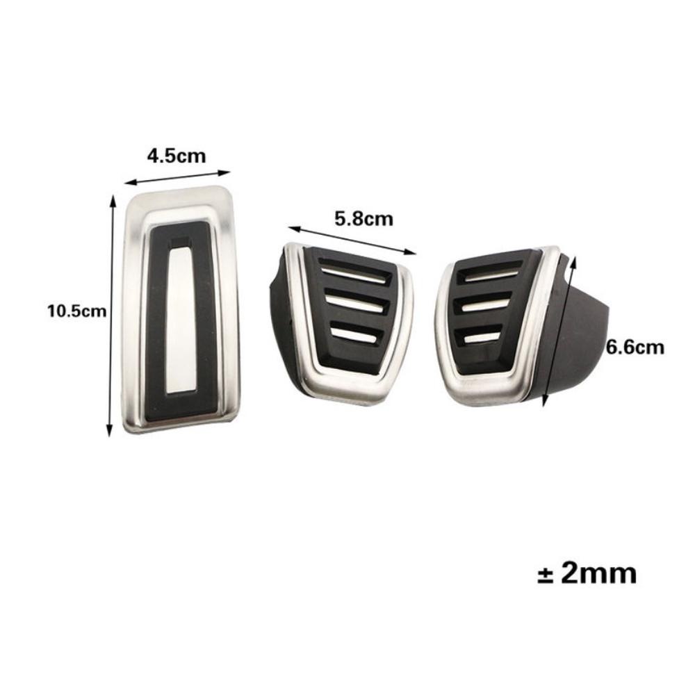 

Автомобильные педали, крышка сцепления топливного тормоза для Volkswagen VW Passat B8 Golf 7 Tiguan 2017-2021 для Seat Leon 5F MK3 чёрный