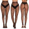 European American New Style Transparent Thin Halloween Mesh Stockings Set Tights Plus Size Skull Women's Ghost Festival Cosplay