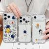 Diamond Astronaut Pattern Phone Case For iPhone 16e 17 Air 16 15 14 Pro Max 13 17 Pro Max 17 16 15 Plus Shockproof Bling Diamond TPU Soft Cover