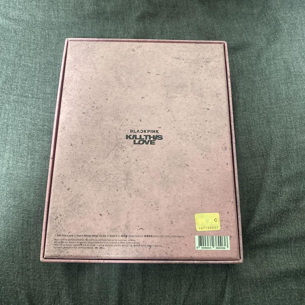 [USED] KILL THIS LOVE-JP Ver.-(PINK Ver.)