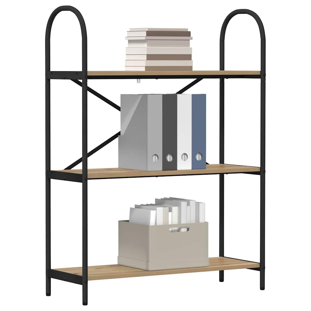 Bookshelf Artisan Oak 80 x 30 x 109 cm Particleboard