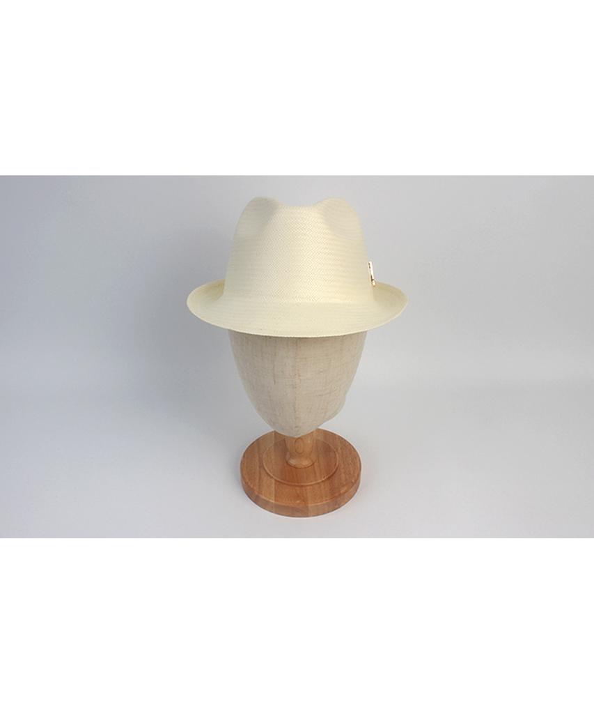 Yunibeosyeolkemiseuteuli Bu Gentle Simple Ivory Fedora Summer Hat