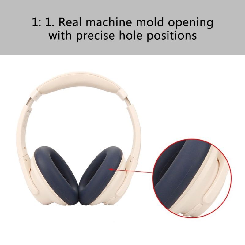Replacement Silicone Earpads Ear Pad Head Beam Cover for Life Q20i Headphones Ear Cushions Ear Cover