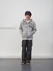 Kijun Men Grocery Hoodie Zip-Up Melange Gray