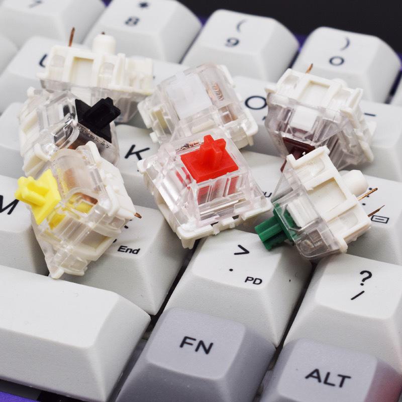 GATERON Cream, Blue, Red, Tea, Black, Green, Yellow, White Axis Mechanical Keyboard Switches