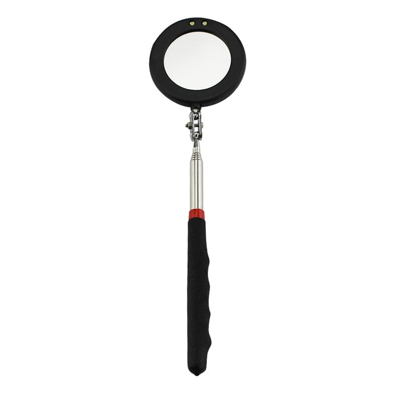 Telescoping Inspection Mirror Inspection Tool for Checking Vehicle Observing Eyelashes Mouth & Other Small Parts