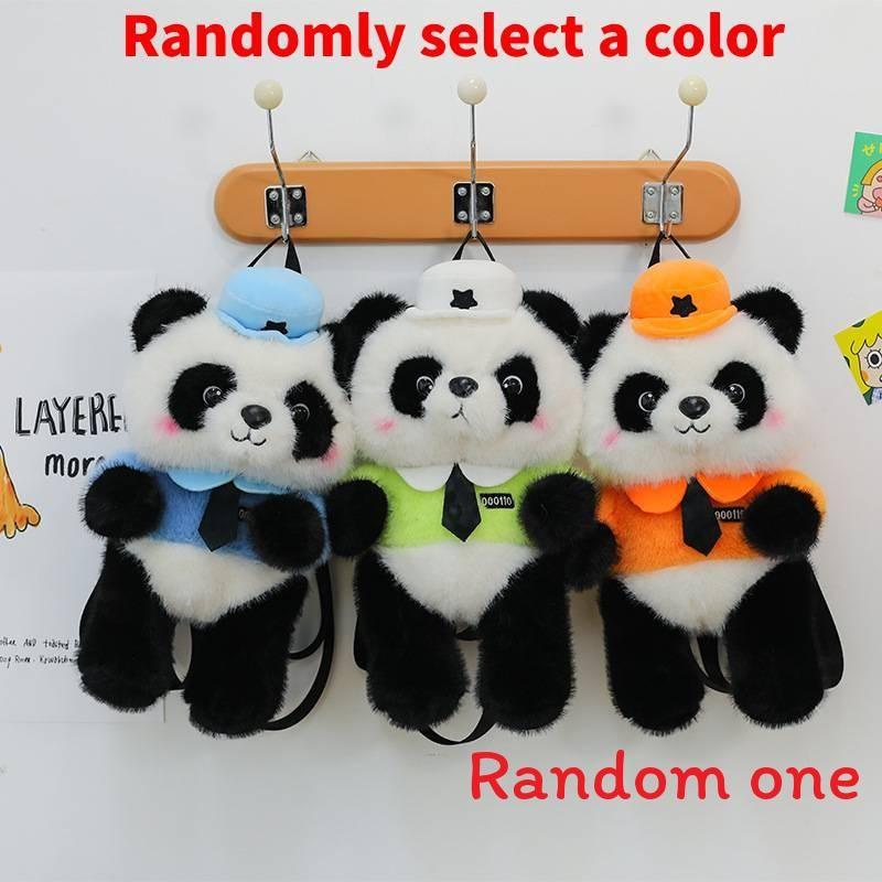 

Red Cuddle Apple Panda Plush Toy Wearing Hat Raccoon Children Birthday Gift Doll чёрный