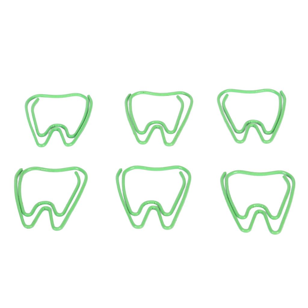 100pcs Paper Clips with Storage Box Skid Resistance Exquisite Cute Paper Clips for Office School