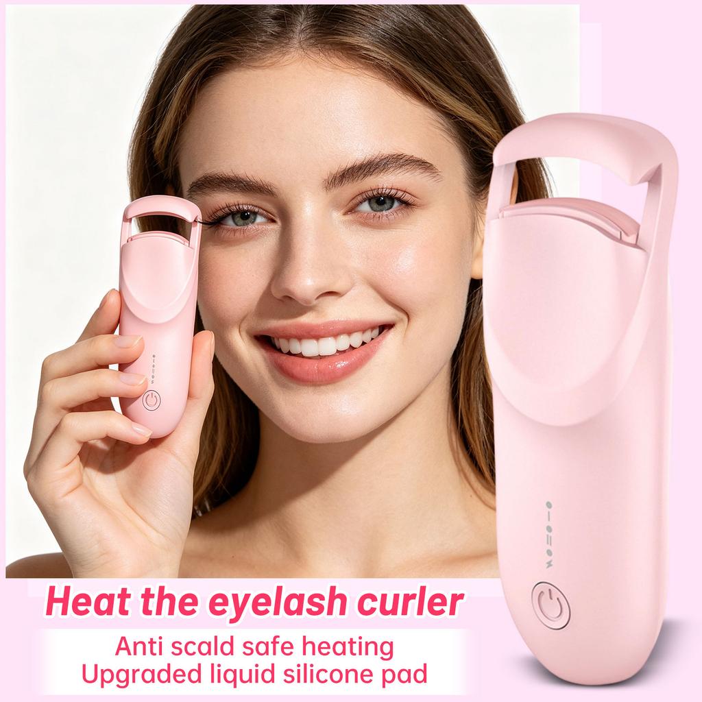 Heat the Eyelash Curler, Ensuring Safe Heating To Prevent Burns.