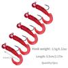 5pcs/4pcs/bag Jig Hook with Soft Lure Pesca Wobbler Artificial Bait Silicone Bait Sea Bass Carp Fishing Soft Tail Perch Bait