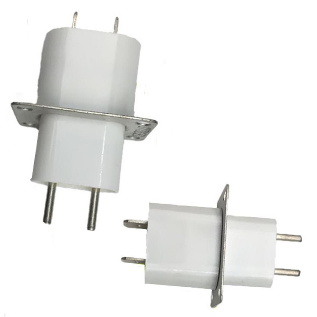 10 STUKS 4 Pin Sockets met Filament Magnetron Stekker Socket Connectoren Essentieel Vervangingsonderdeel voor Magnetron