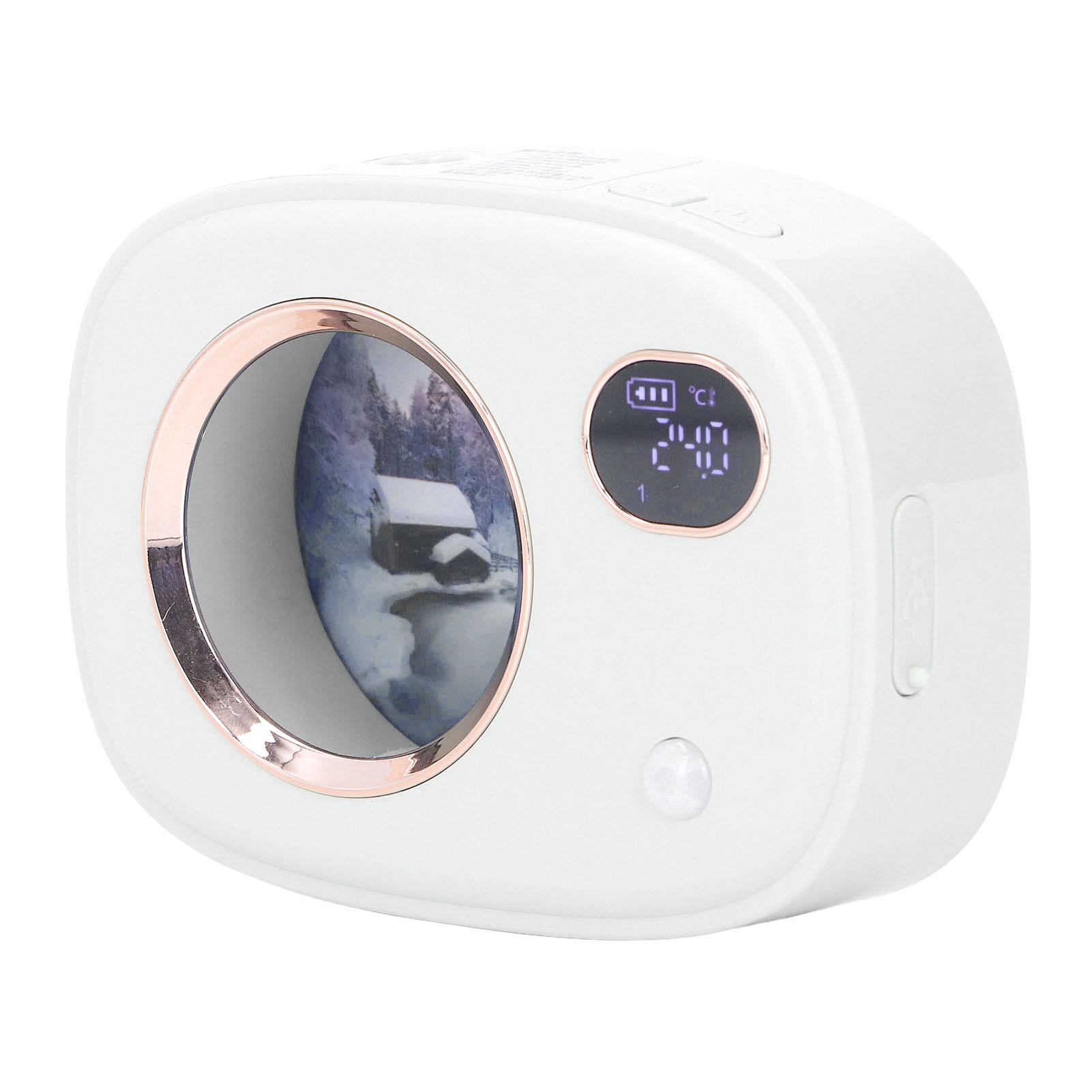 

Fragrance Dispenser Smart Digital Display Ultrasonic Fragrance Aromatherapy Diffuser for Toilet Living Room Hotel White белый