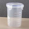 Moisture Proof Transparent  Food Sealed Jars PP Plastic Food Airtight Jar  Nut