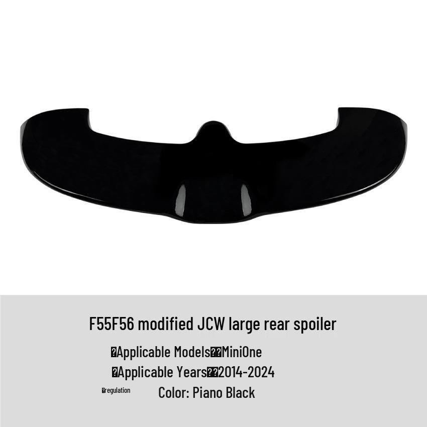 Mini One F55/F56 2014-24 Спойлер на крышу большого размера в стиле JCW Задний диффузор Модификация